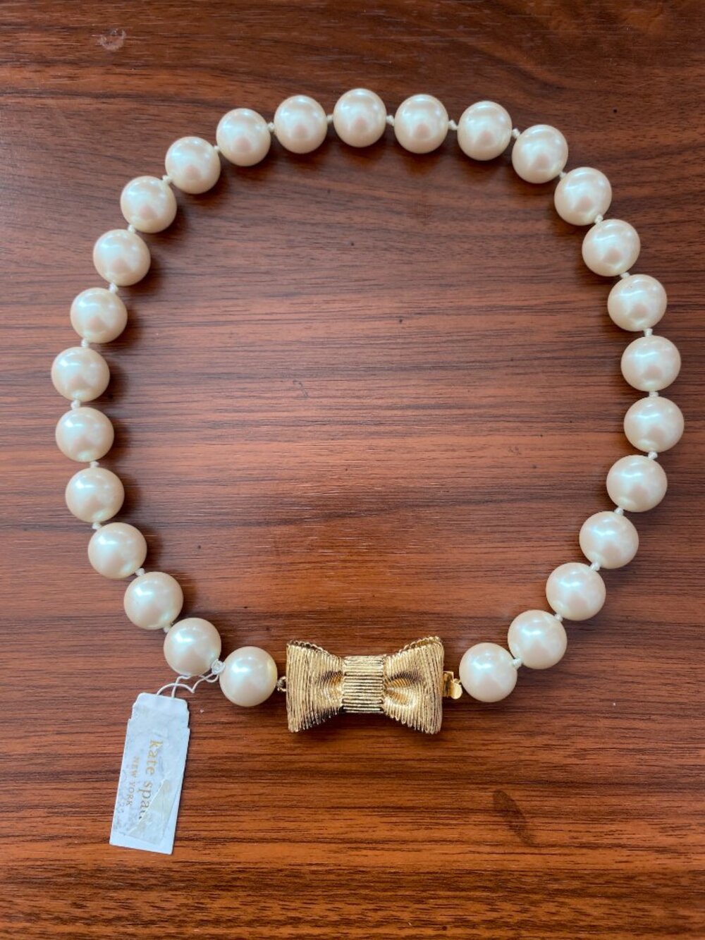Kate Spade All Wrapped Up in Pearls Necklace